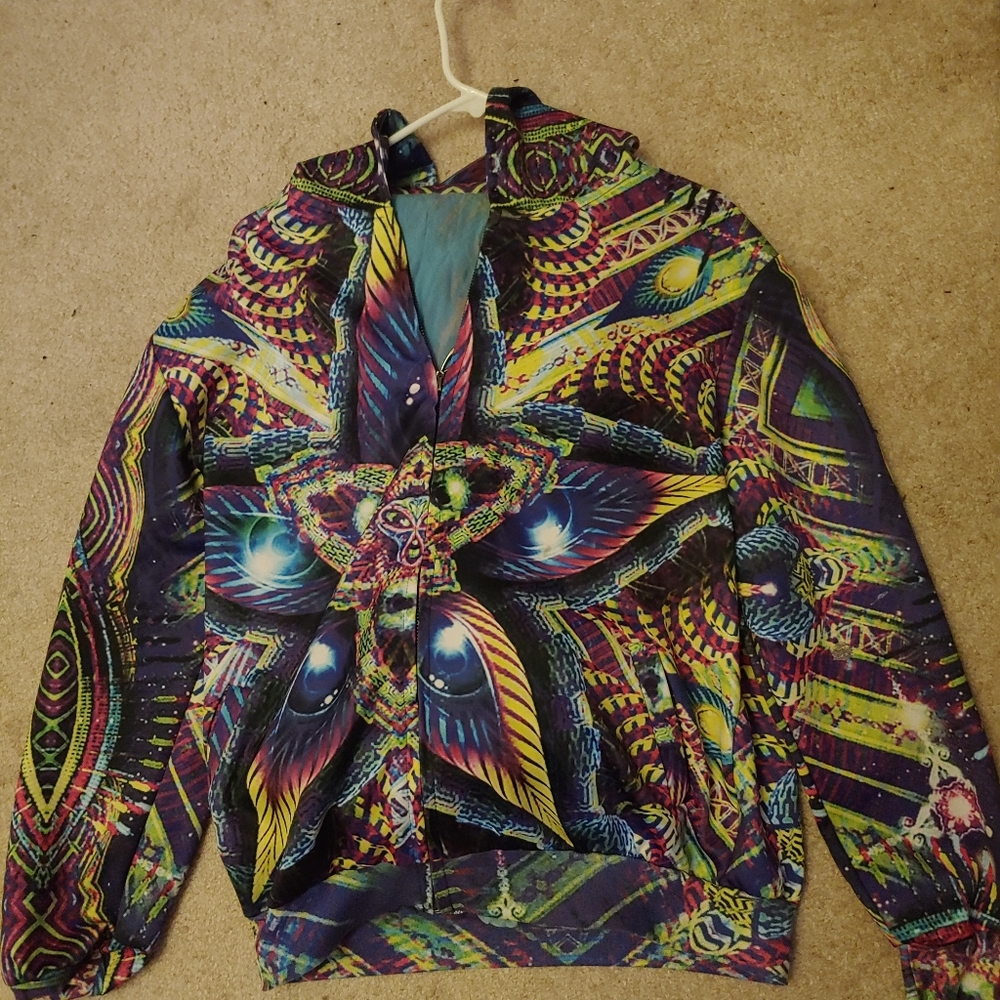 Sublimation trippy jacket